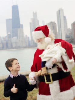 Santa In Chicago